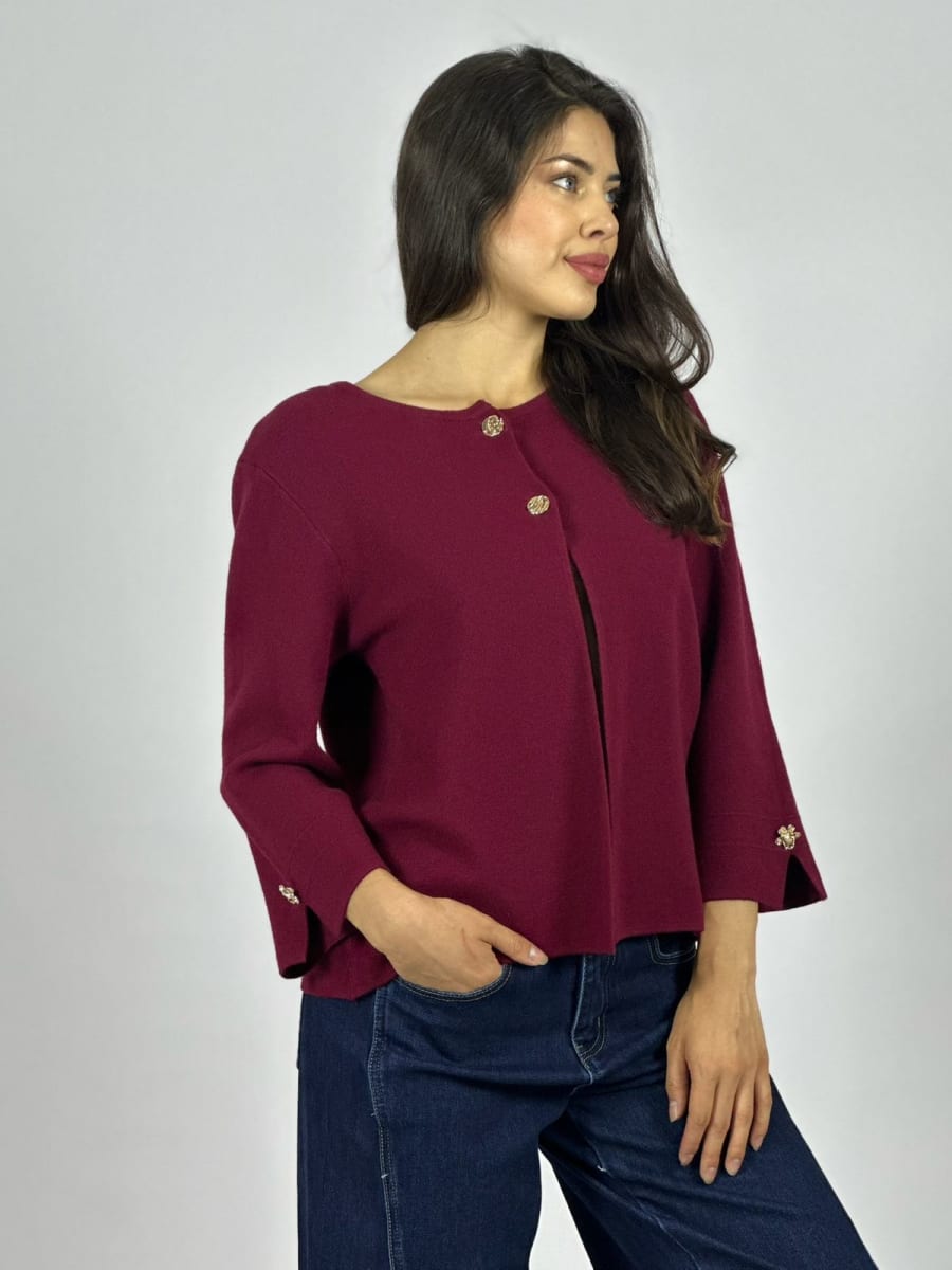 Chaleco 2 Botones Manga 3/4 B1-9512