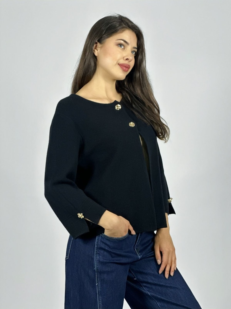 Chaleco 2 Botones Manga 3/4 B1-9510