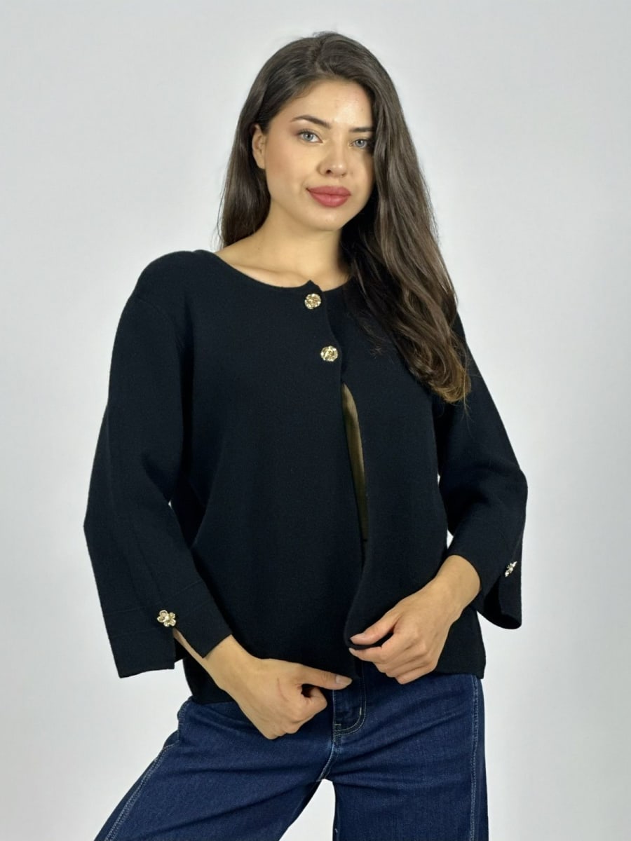 Chaleco 2 Botones Manga 3/4 B1-957