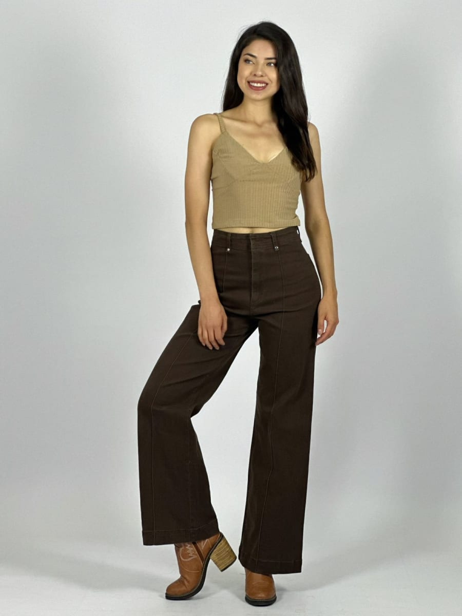 Jeans Rectos Costura Vertical B1-1141