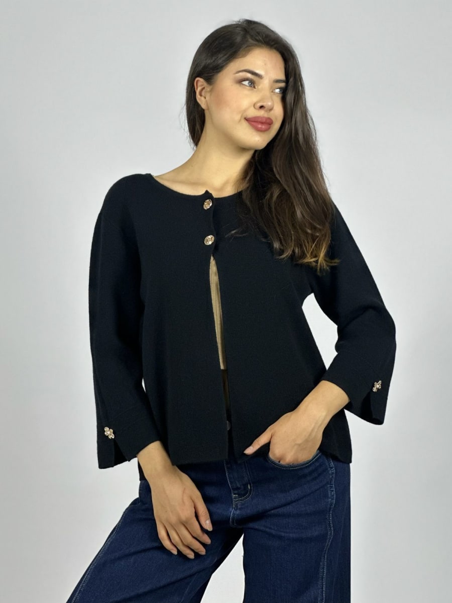 Chaleco 2 Botones Manga 3/4 B1-959