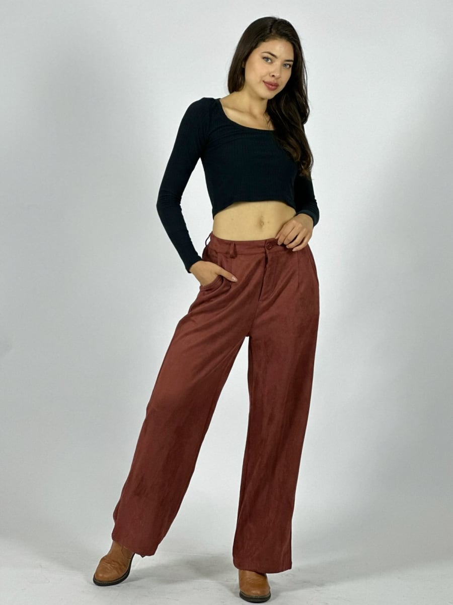 Pantalon Sastrero Gamuza A3-7411