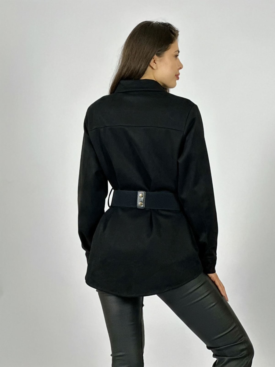 SobreCamisa Gamuza con Cinturon A1-112