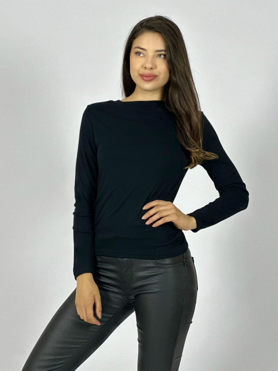 Polera Basica Manga Larga A1-2110