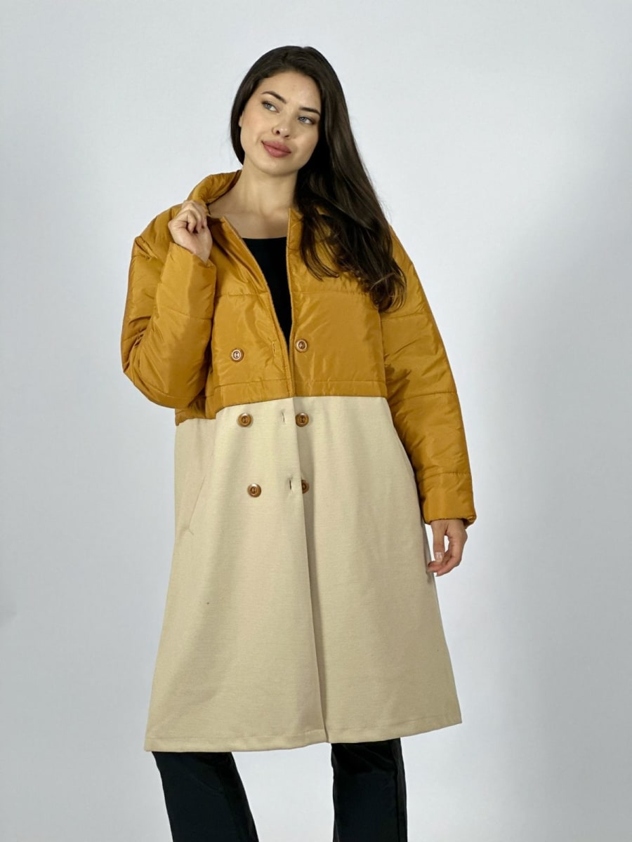 Abrigo Casaca/Paño Abotonado B1-112/1151