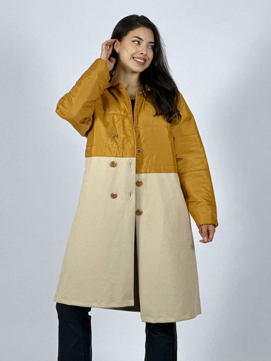 Abrigo Casaca/Paño Abotonado B1-112/1152