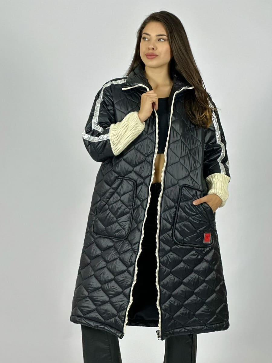 Parka Acolchada Con Bolsillos y Puños B3-137/1402