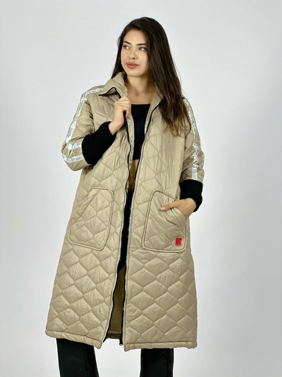 Parka Acolchada Con Bolsillos y Puños B3-137/1403