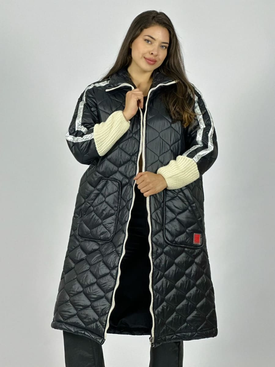 Parka Acolchada Con Bolsillos y Puños B3-137/1401