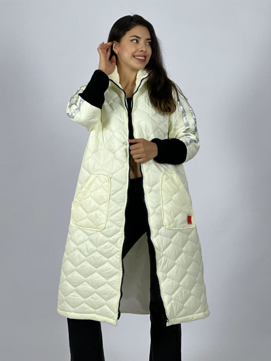 Parka Acolchada Con Bolsillos y Puños B3-137/1408
