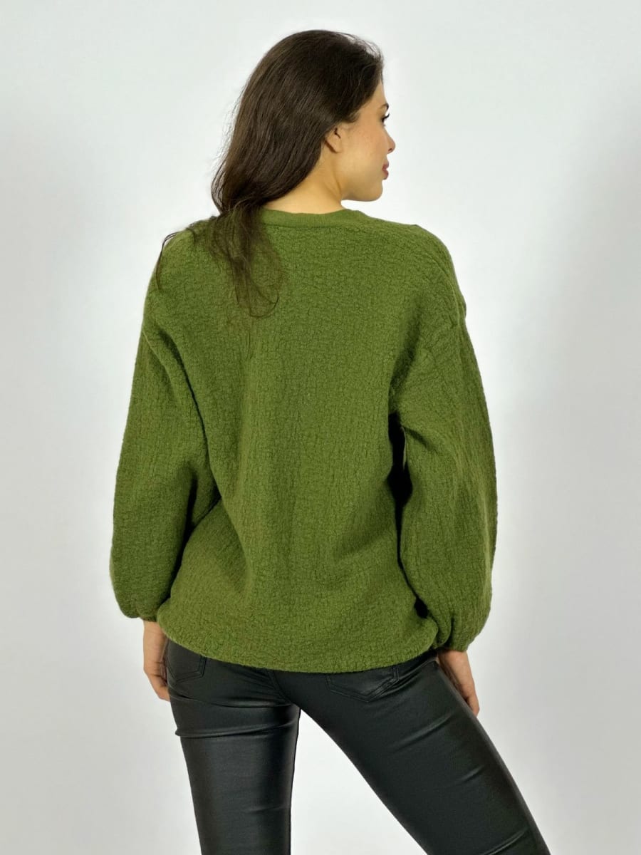 Sweater Lana Botones Caracolas y Estrellas A2-587