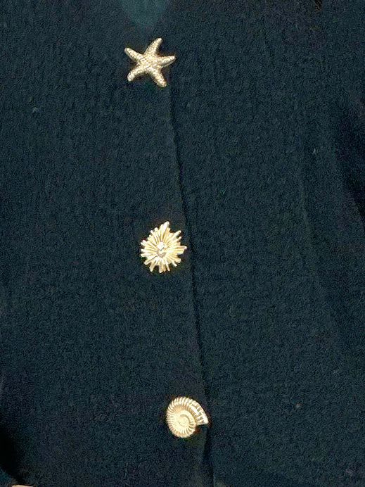 Sweater Lana Botones Caracolas y Estrellas A2-5816