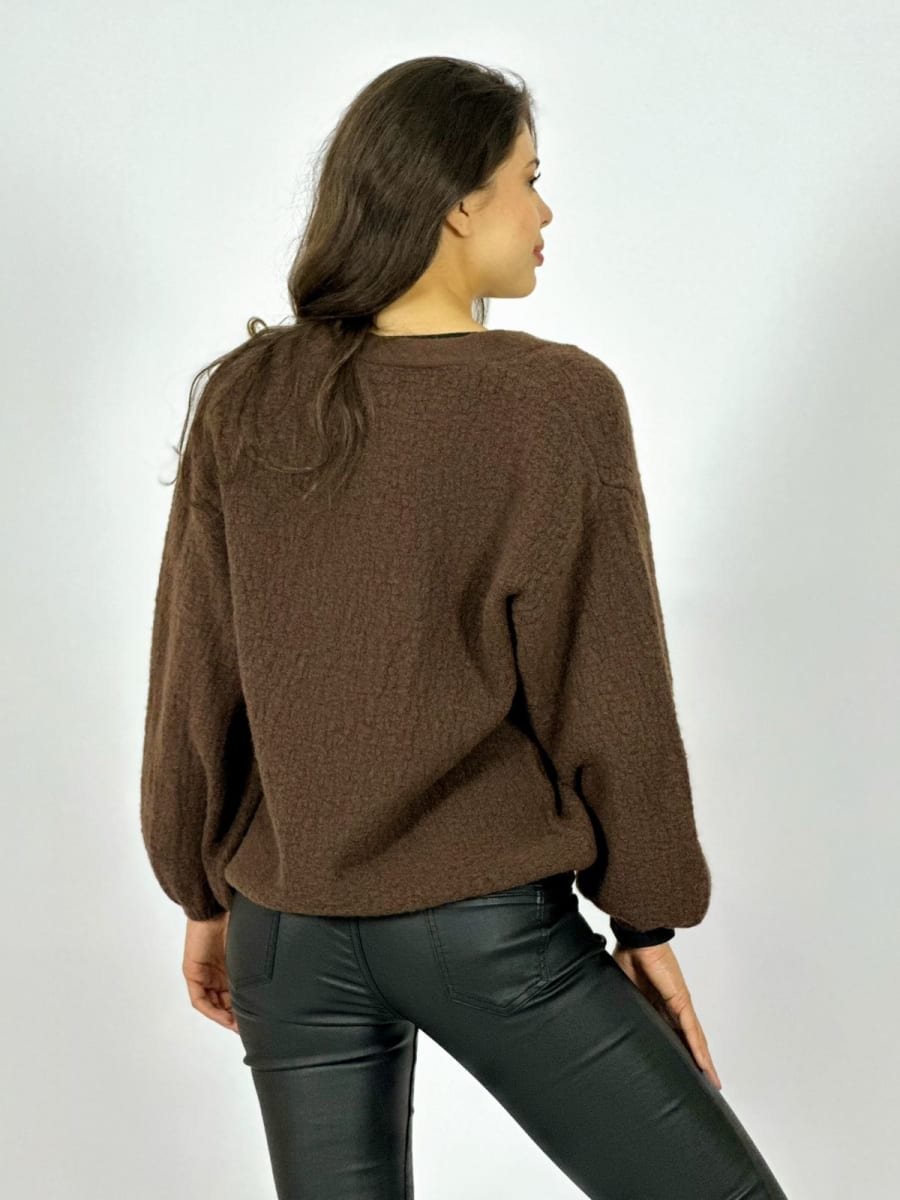 Sweater Lana Botones Caracolas y Estrellas A2-5811