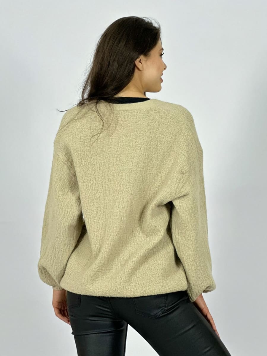 Sweater Lana Botones Caracolas y Estrellas A2-5820