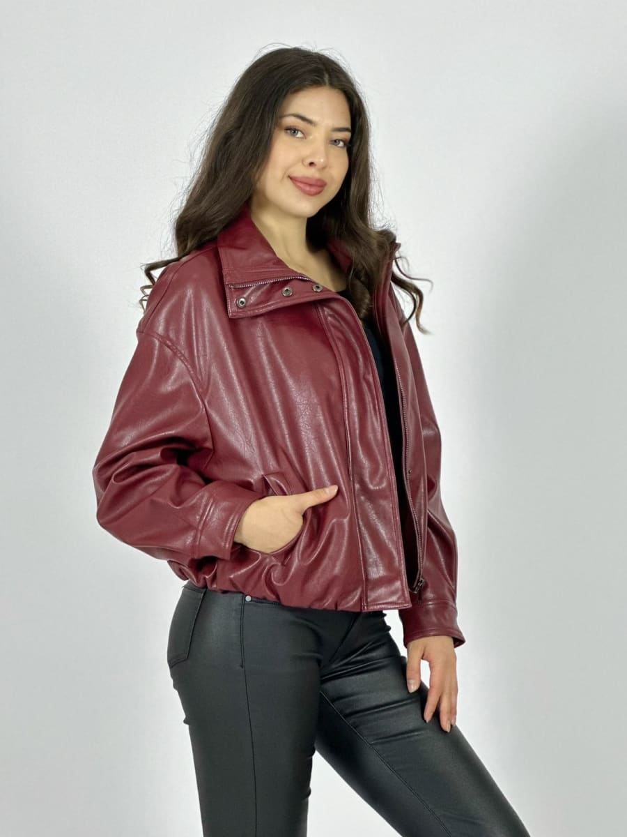 Chaqueta Bomber Ecocuero B3-144/1536
