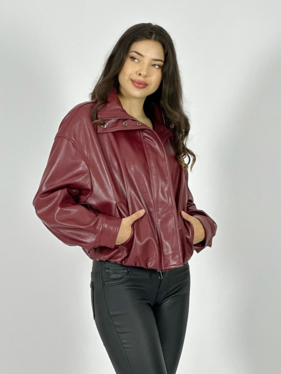 Chaqueta Bomber Ecocuero B3-144/1535