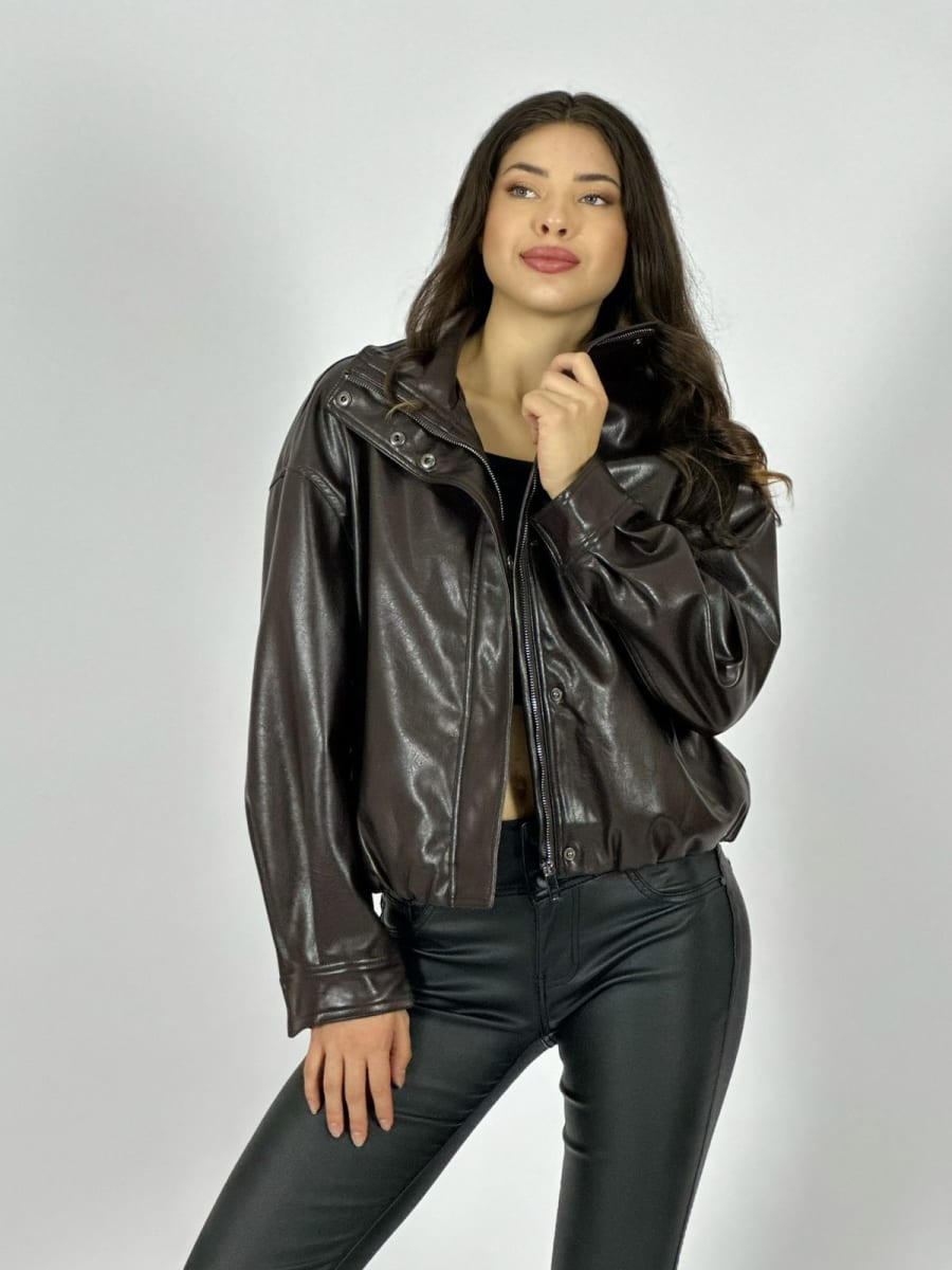Chaqueta Bomber Ecocuero B3-144/1539