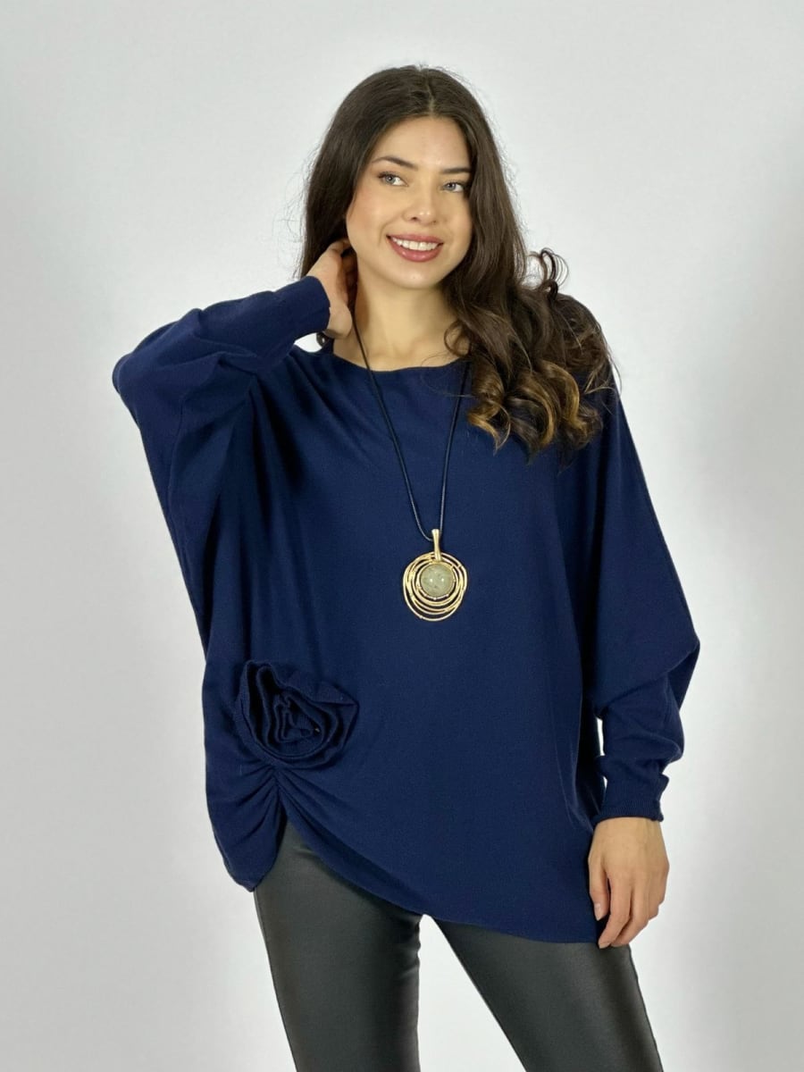 Sweater Spandex Rosa Costado A3-738