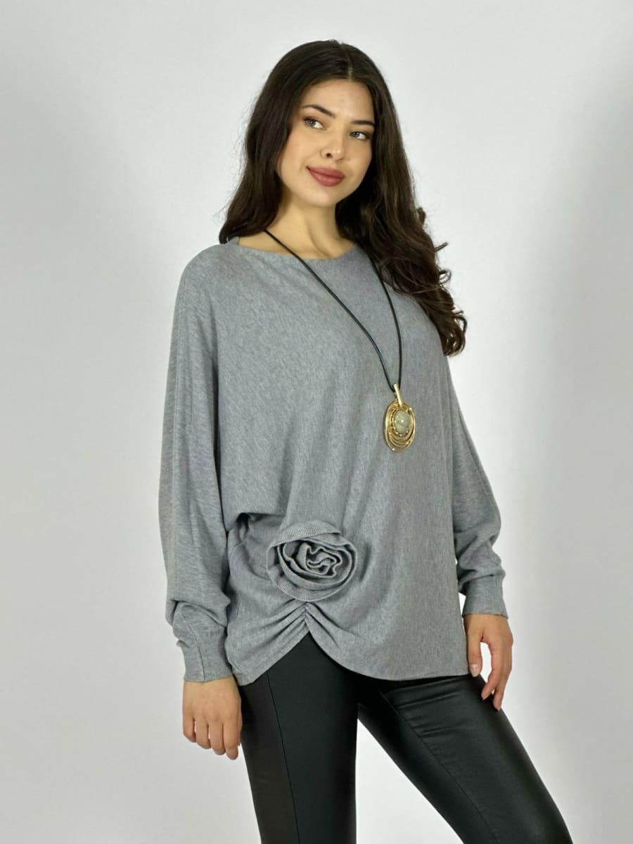 Sweater Spandex Rosa Costado A3-7312