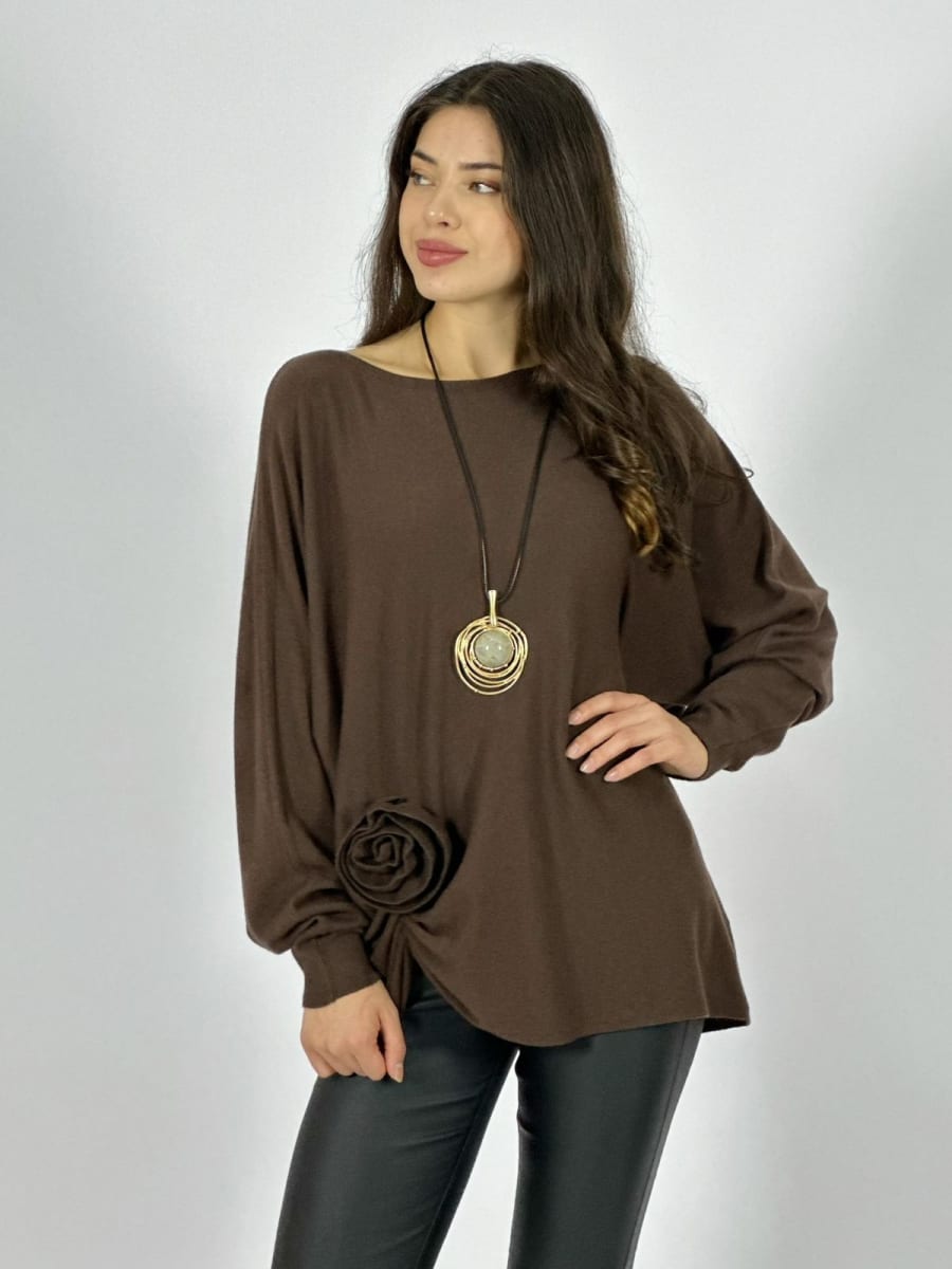 Sweater Spandex Rosa Costado A3-7315