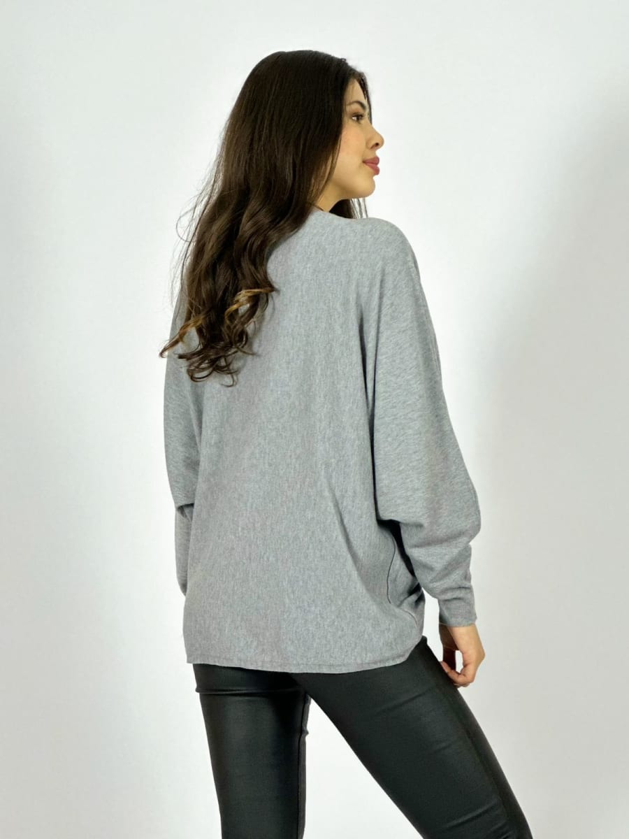Sweater Spandex Rosa Costado A3-7313