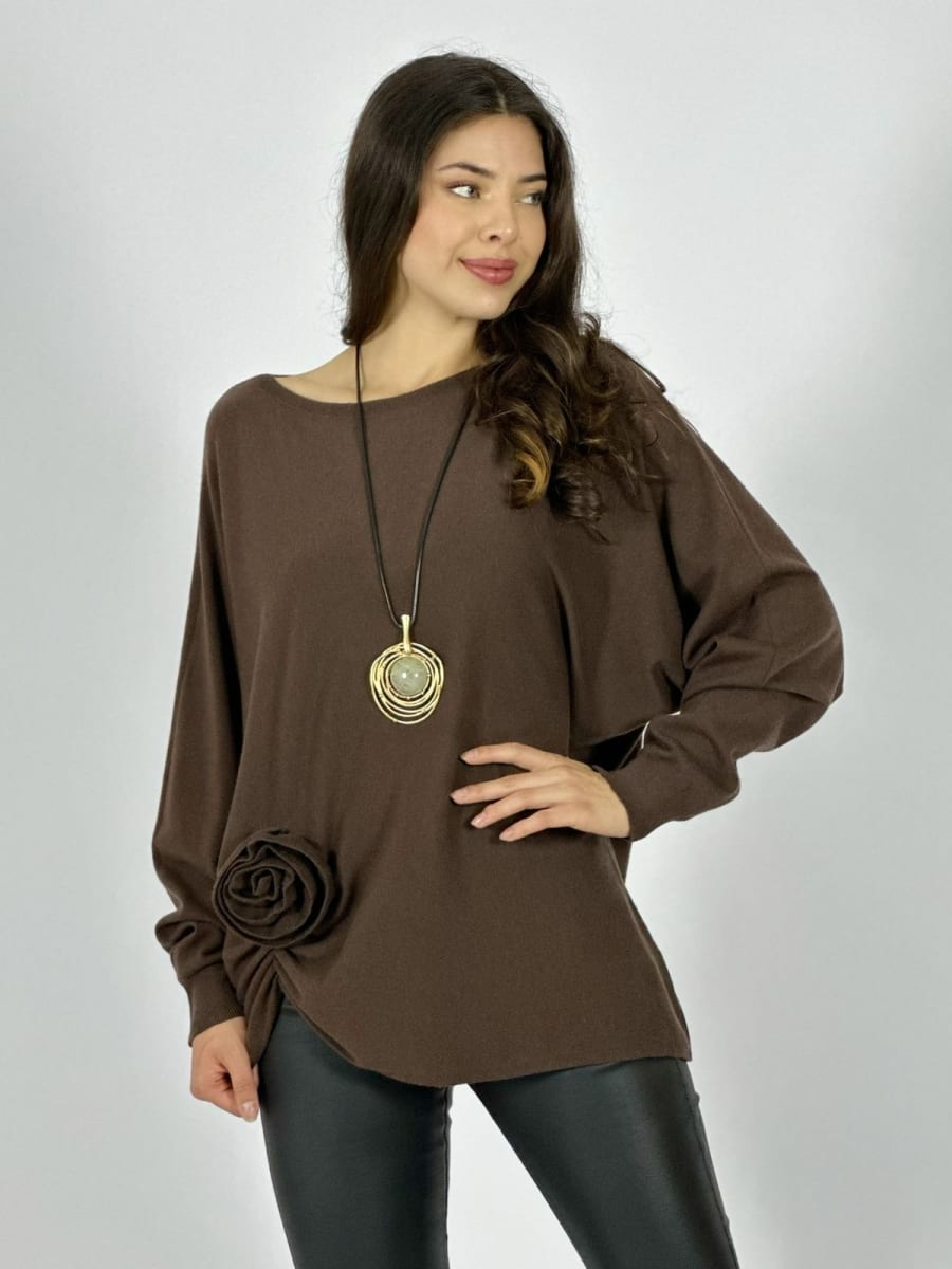 Sweater Spandex Rosa Costado A3-7316