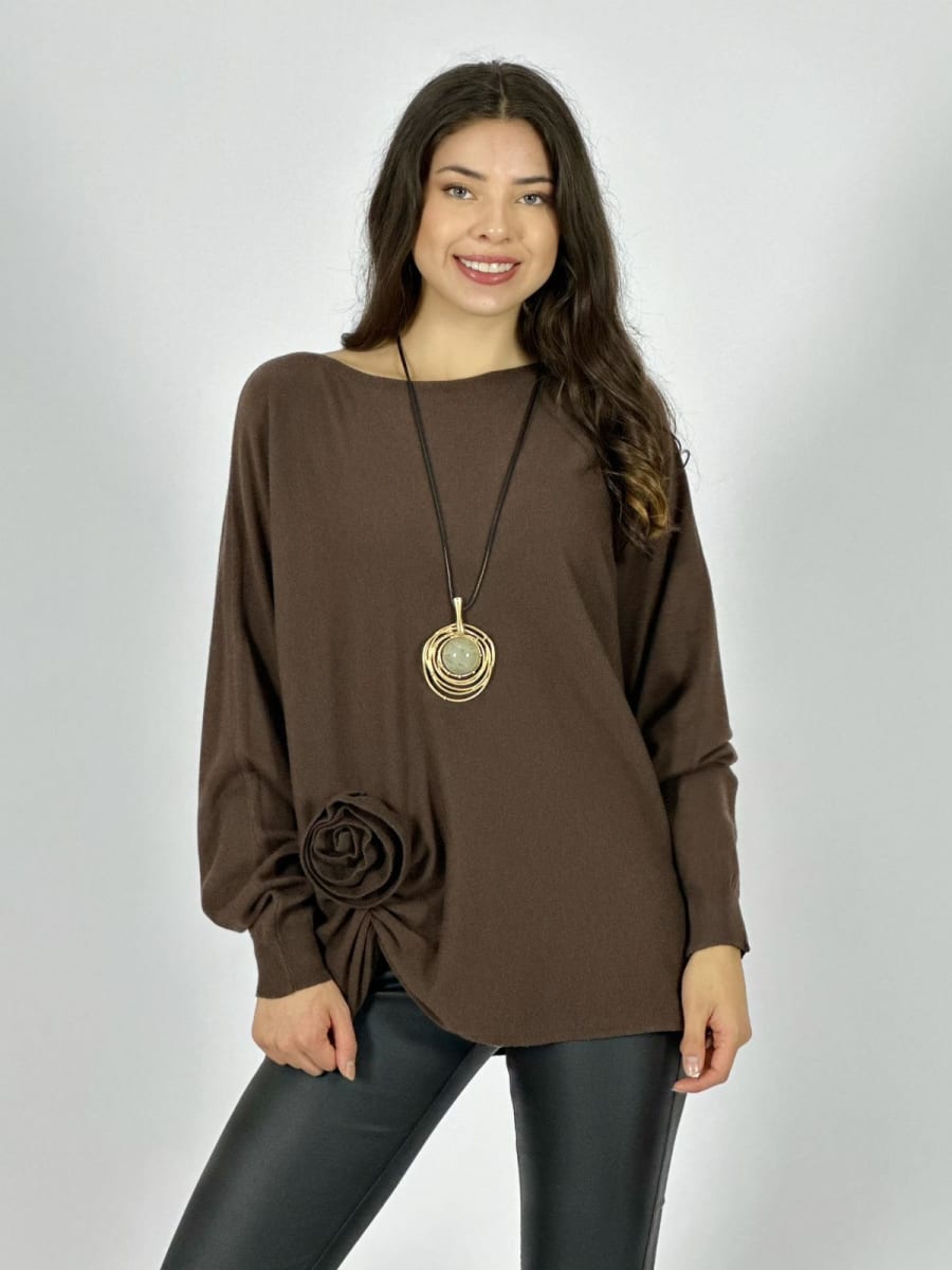 Sweater Spandex Rosa Costado A3-7314