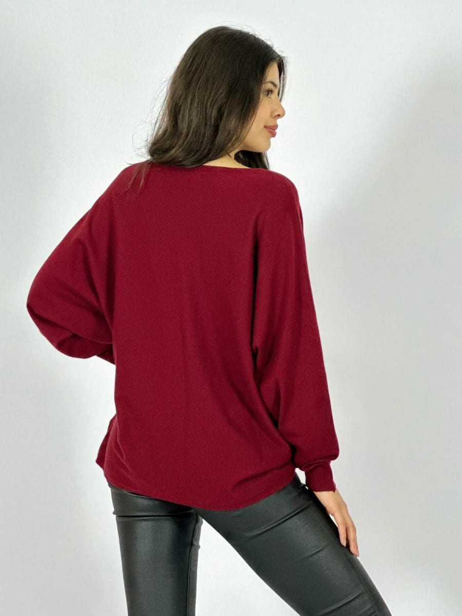 Sweater Spandex Rosa Costado A3-737