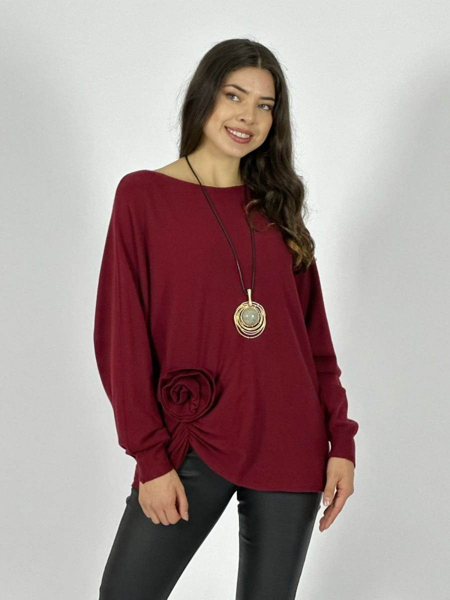 Sweater Spandex Rosa Costado A3-735