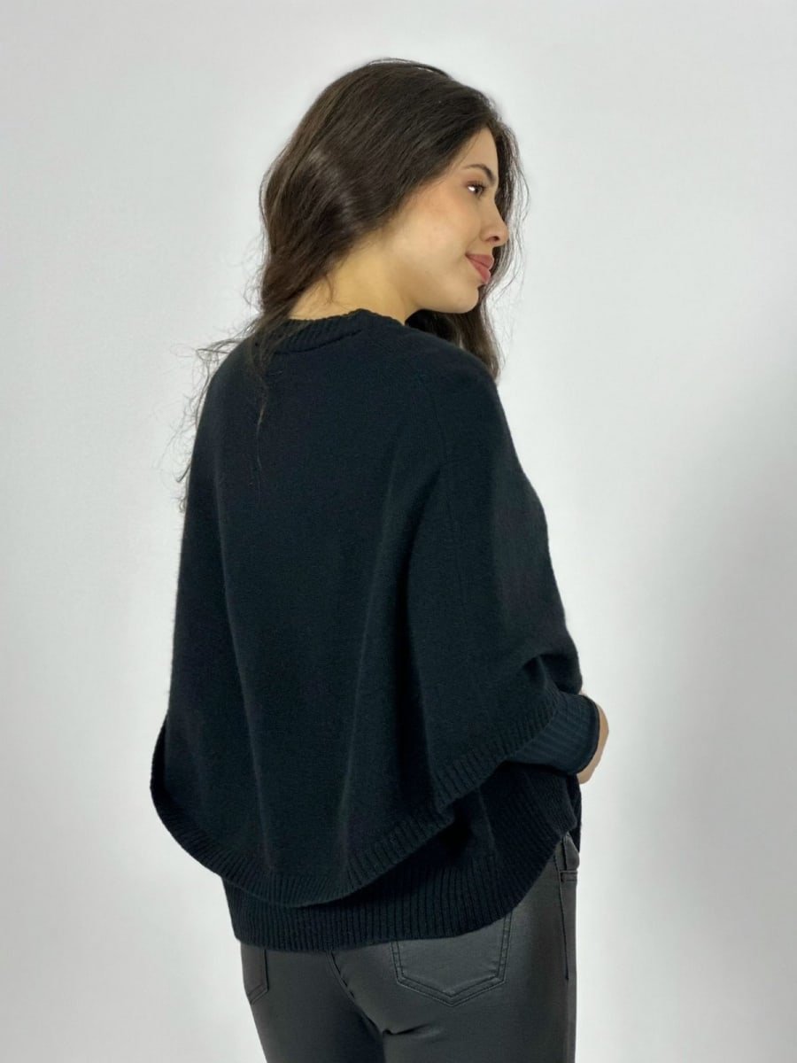 Sweater Lana Abotonado tipo Poncho A3-71/742