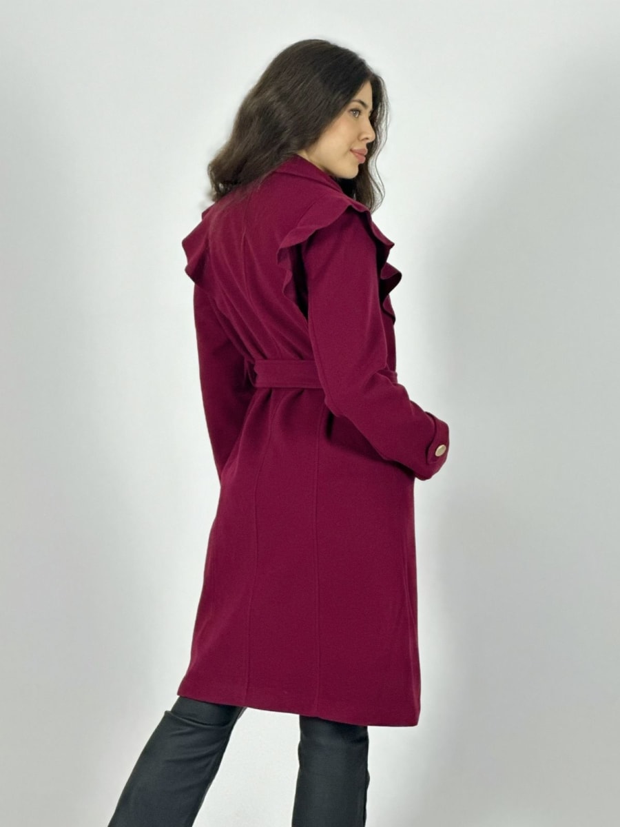 Abrigo Paño Vuelo en Hombros B4-161/16312