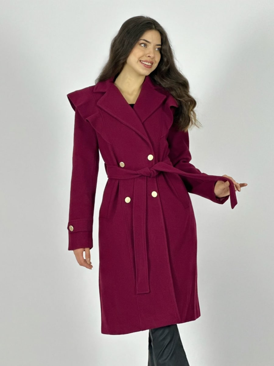 Abrigo Paño Vuelo en Hombros B4-161/16310