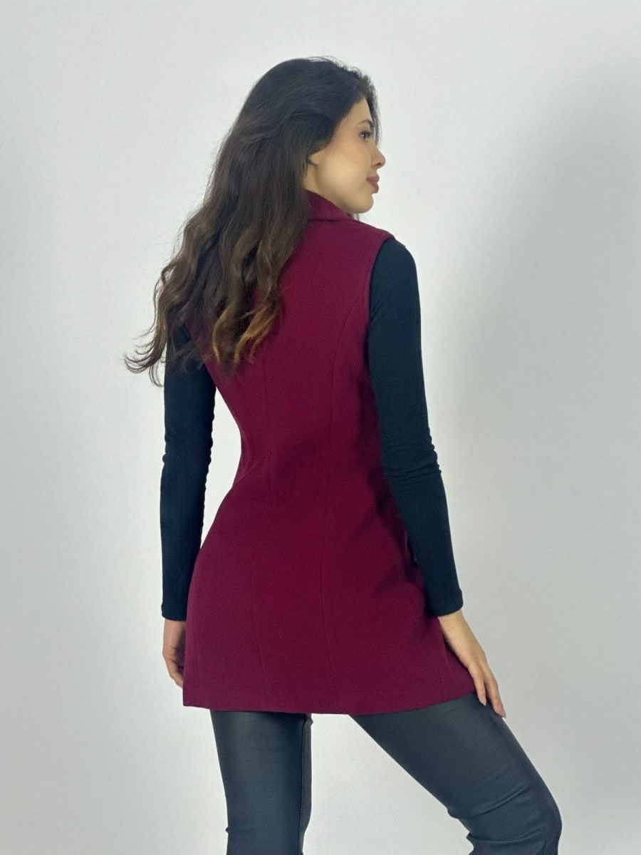 Abrigo de Paño S/Mangas 4 Botones B1-1186