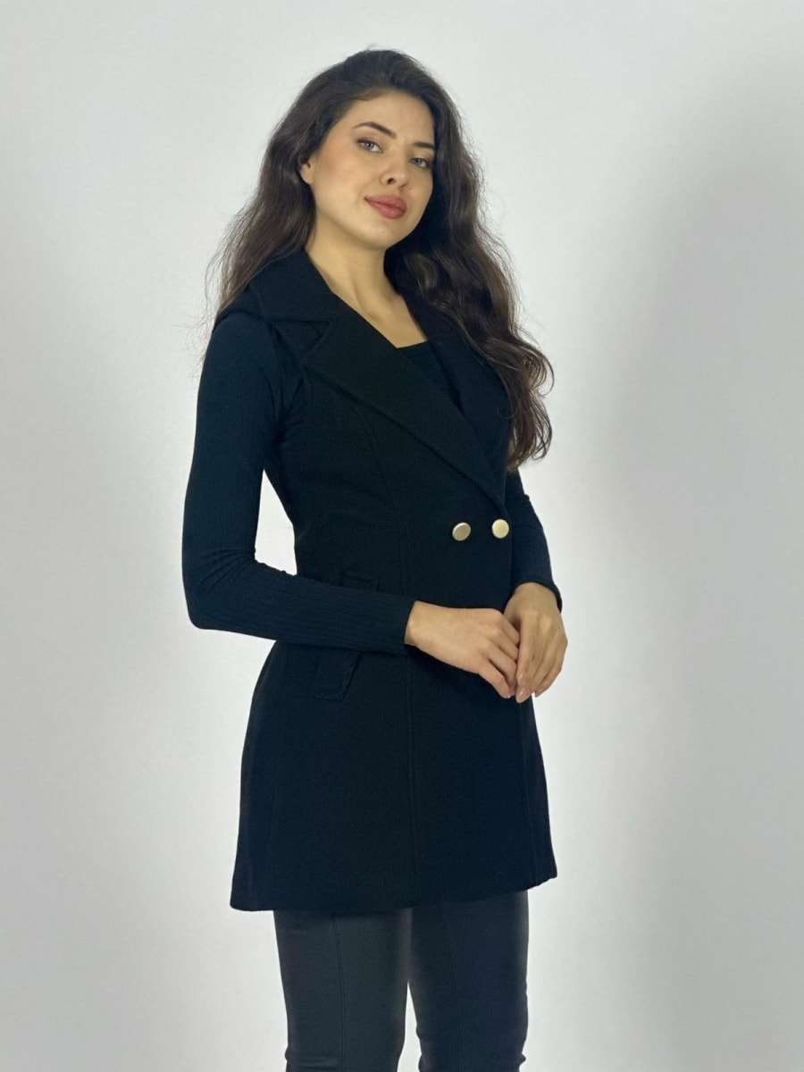 Abrigo de Paño S/Mangas 4 Botones B1-1188