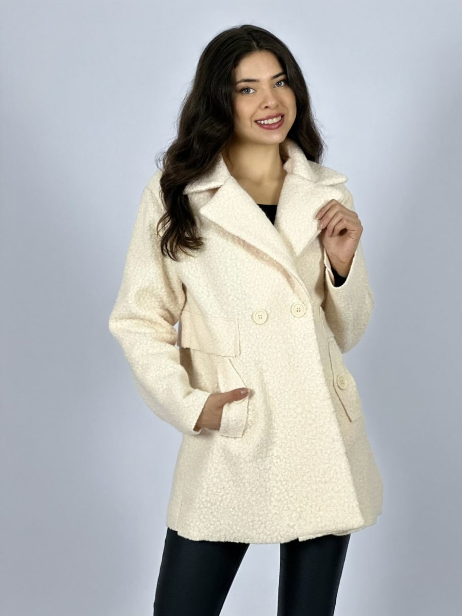 Abrigo Largo de Paño 2 Botones B1-103//1157