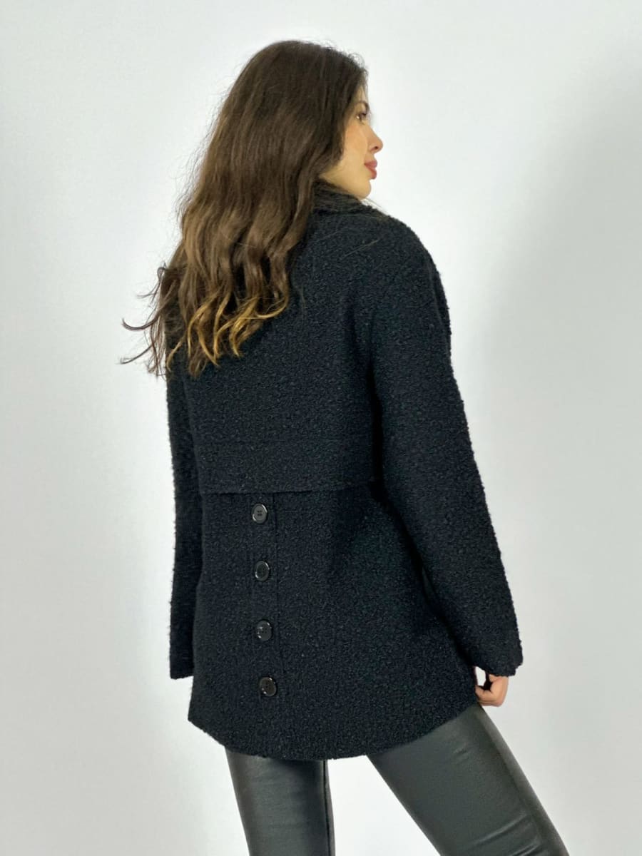 Abrigo Largo de Paño 2 Botones B1-103//1153