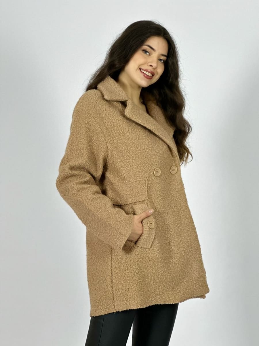 Abrigo Largo de Paño 2 Botones B1-103//1155