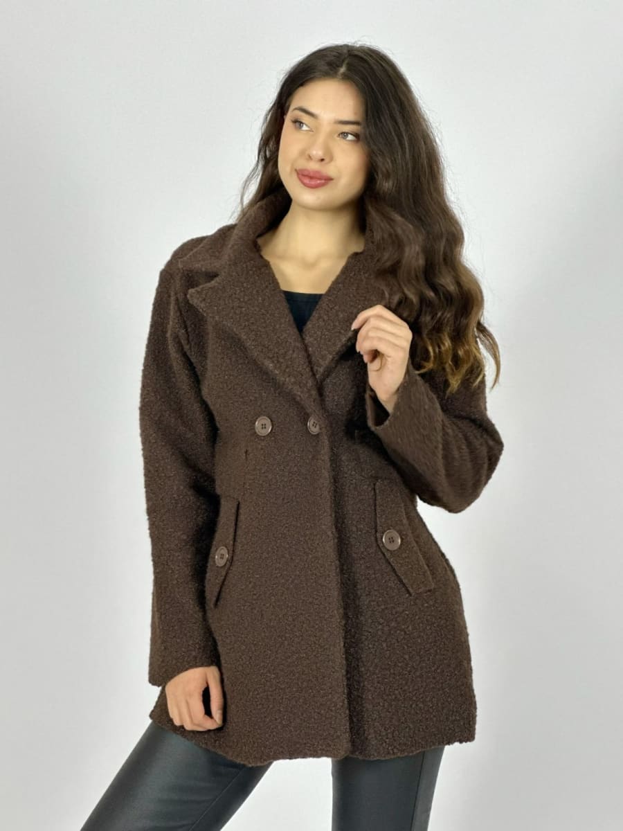 Abrigo de Corderito 2 Botones B3-14712