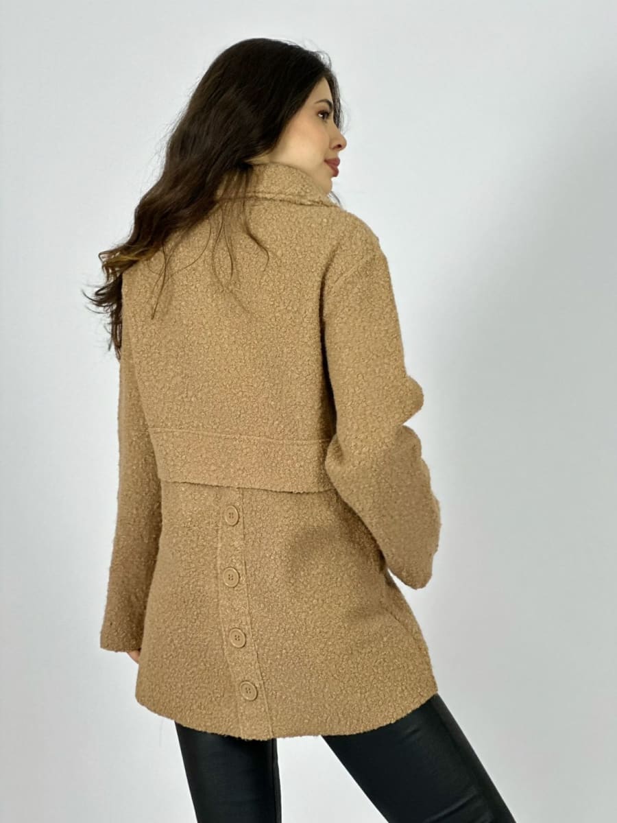 Abrigo de Corderito 2 Botones B3-1476