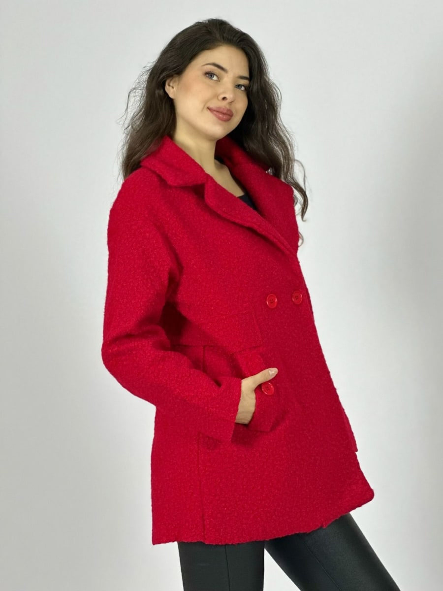 Abrigo de Corderito 2 Botones B3-1479