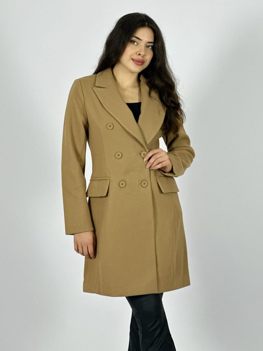 Abrigo de Paño 6 Botones B4-167/17112