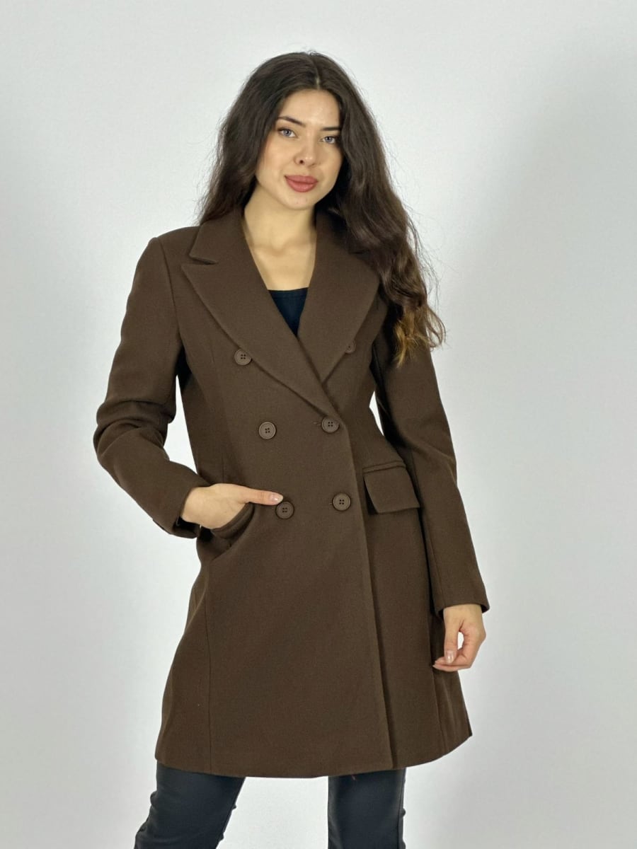 Abrigo de Paño 6 Botones B4-167/17114