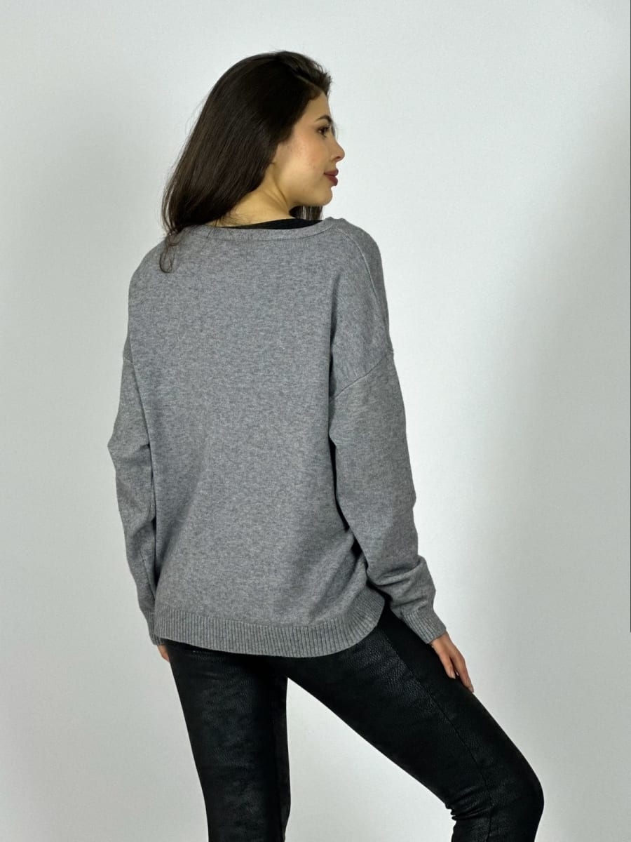 Sweater Spandex Rosa Lineal Estampada A1-353