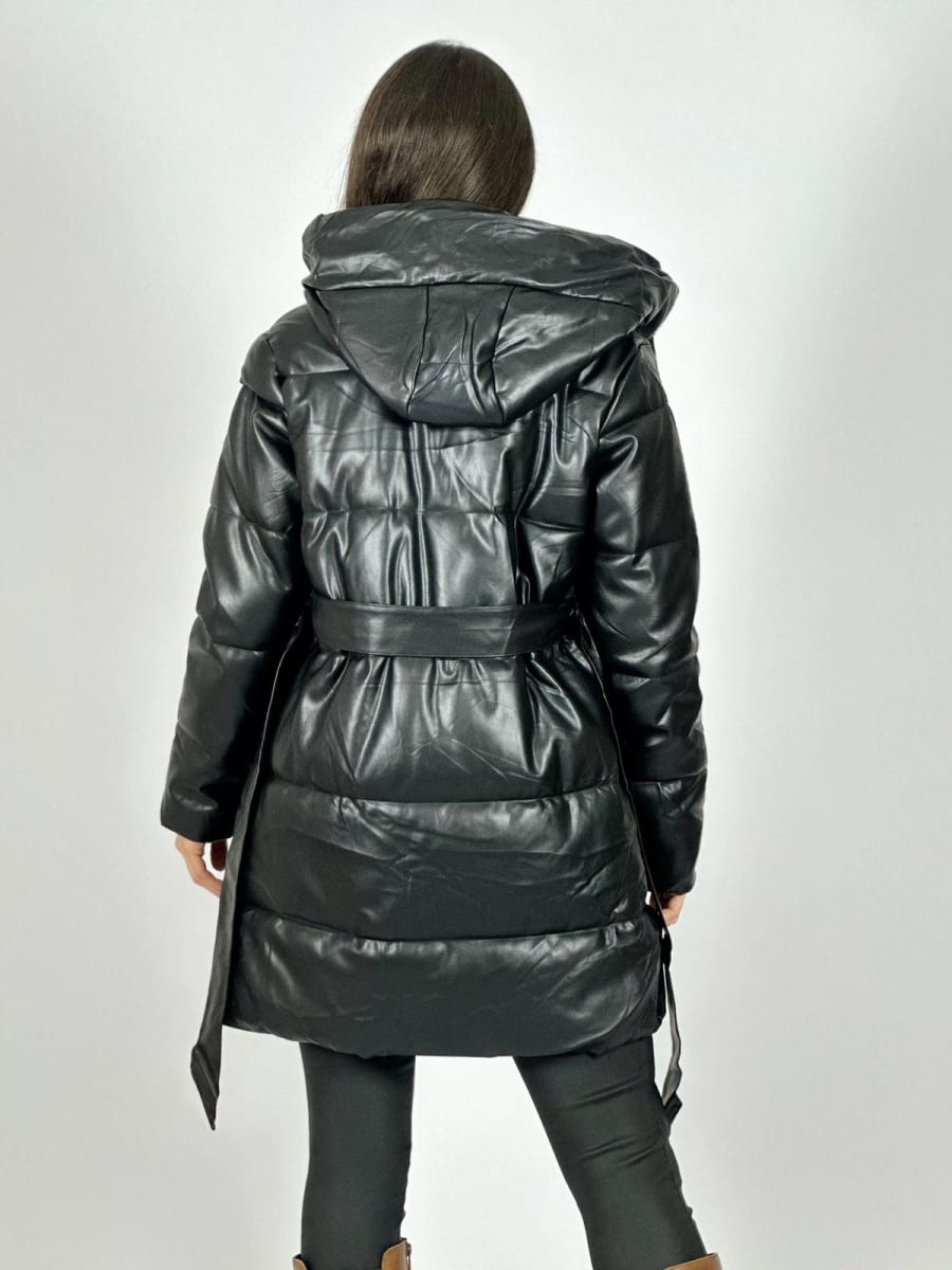 Parka Acolchada Con Cinturon B2-121//1335