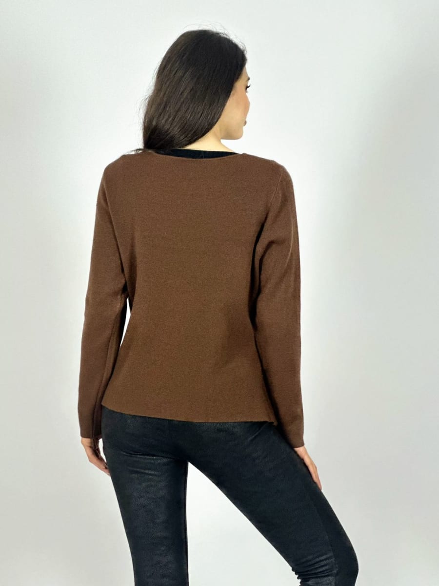 Sweater Spandex Botones soles Dorados A3-7012