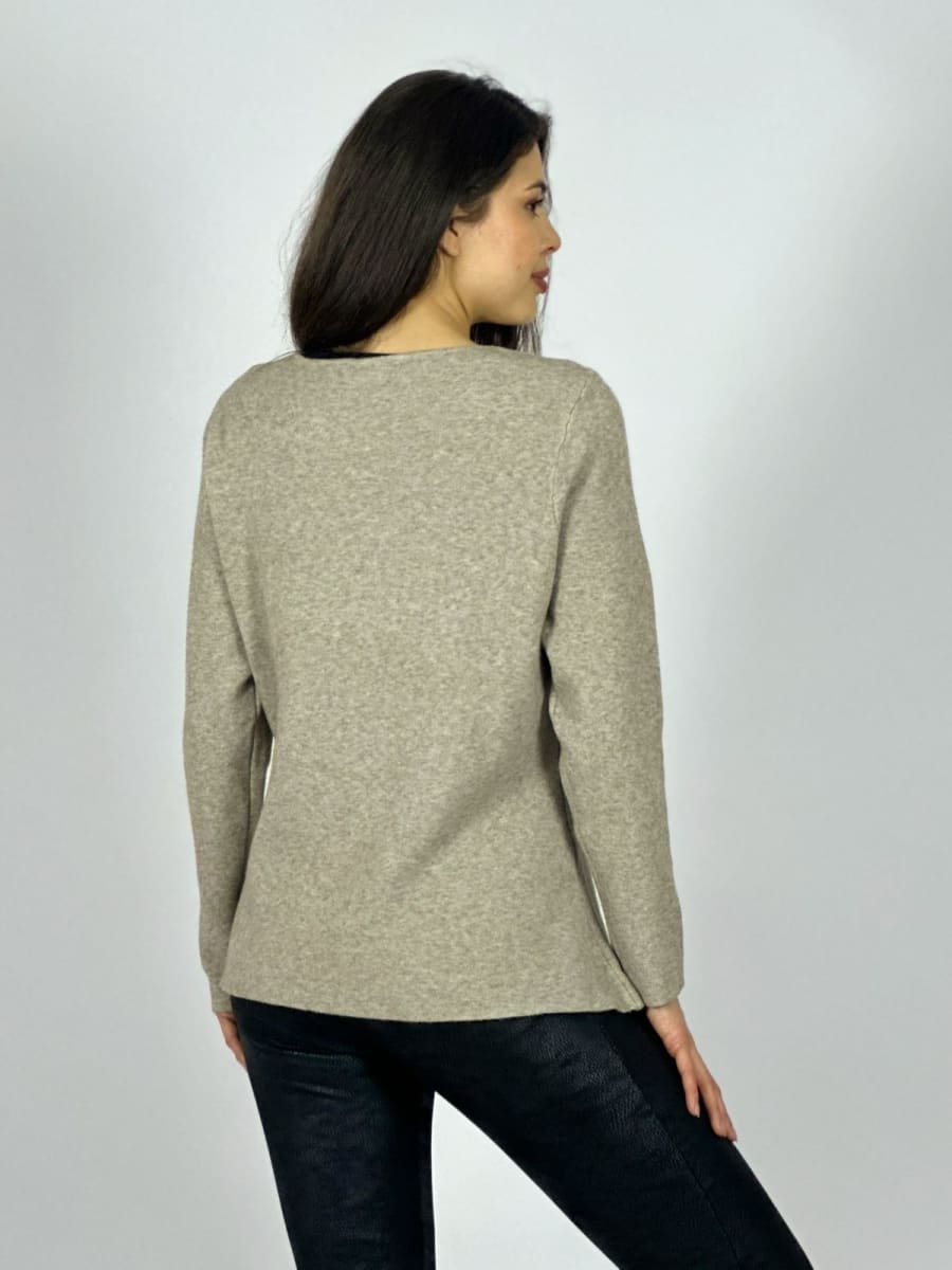 Sweater Spandex Botones soles Dorados A3-7020