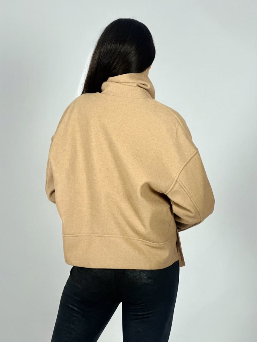 Chaqueta Paño con Bufanda A3-734