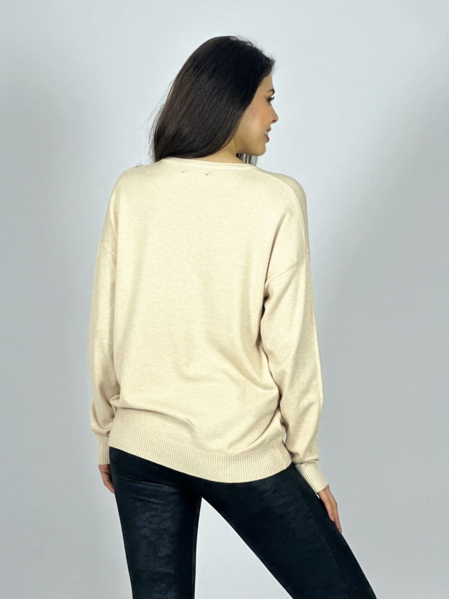Sweater Spandex Estampado Oso A1-293