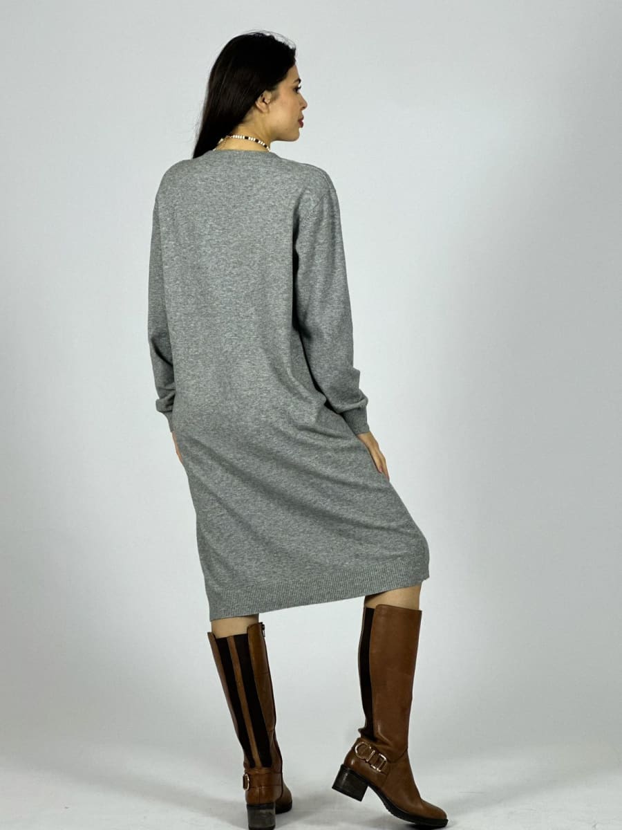 Vestido de Lana texturizado A4-8920