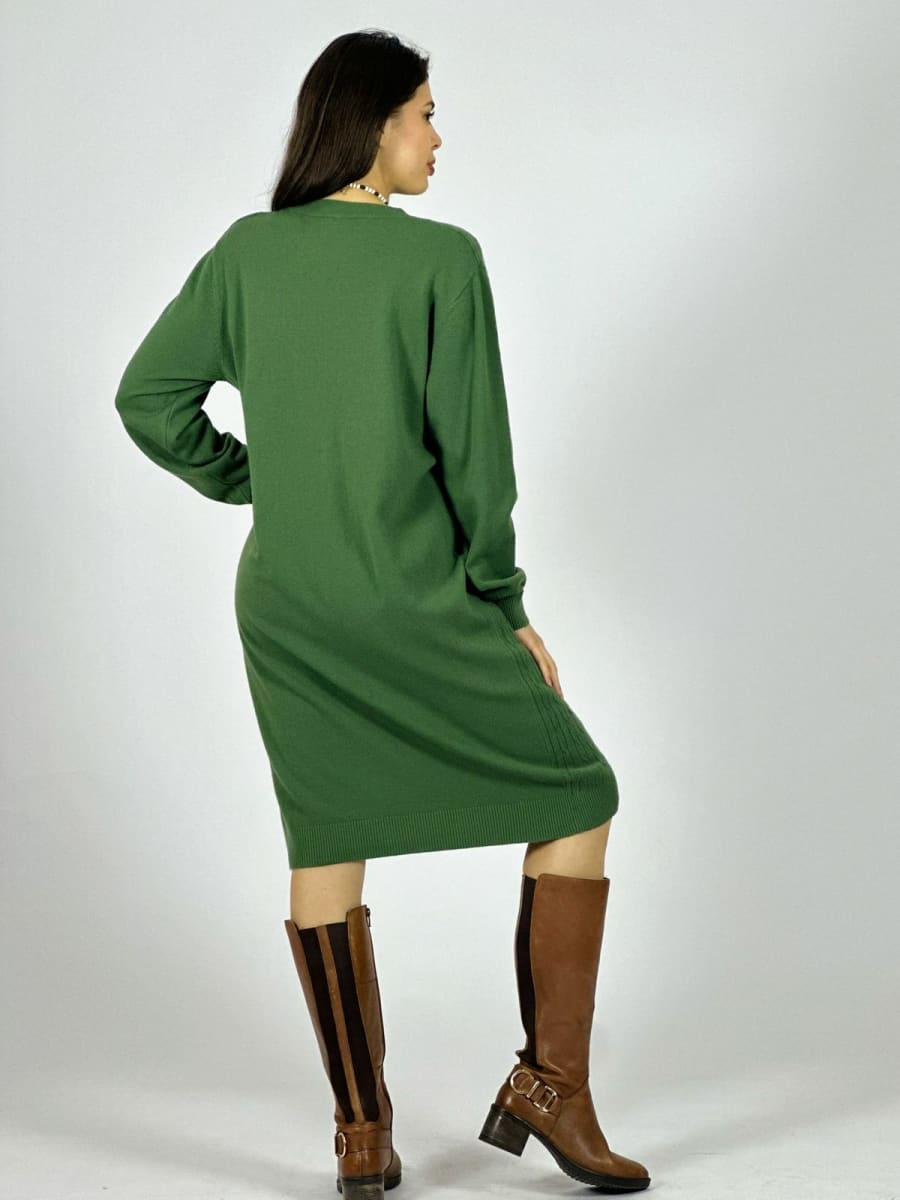 Vestido de Lana texturizado A4-894